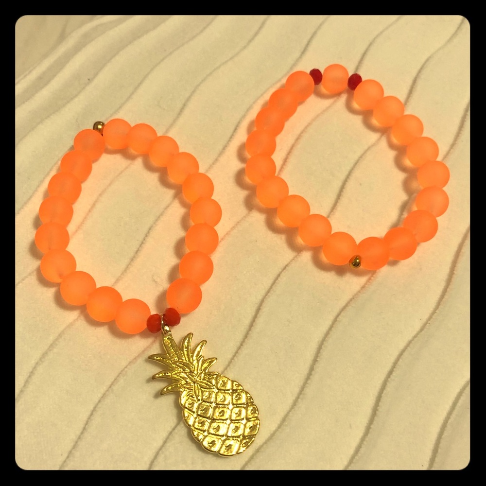 Orange Bracelets